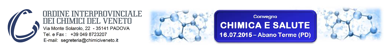 Convegno chimici ad Abano Terme PD 16-7-2015