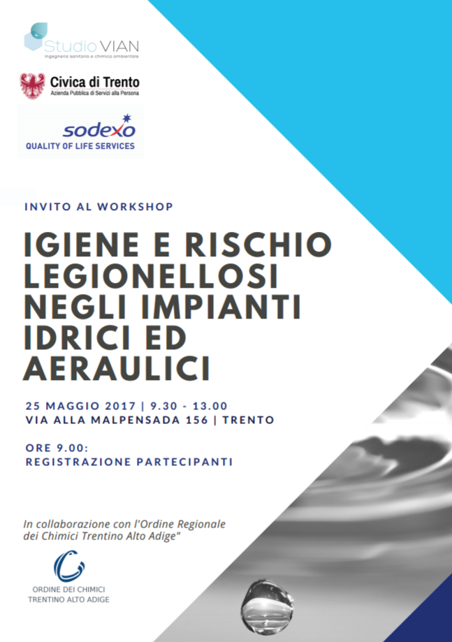Rischio legionellosi 25-5-2017 Trento