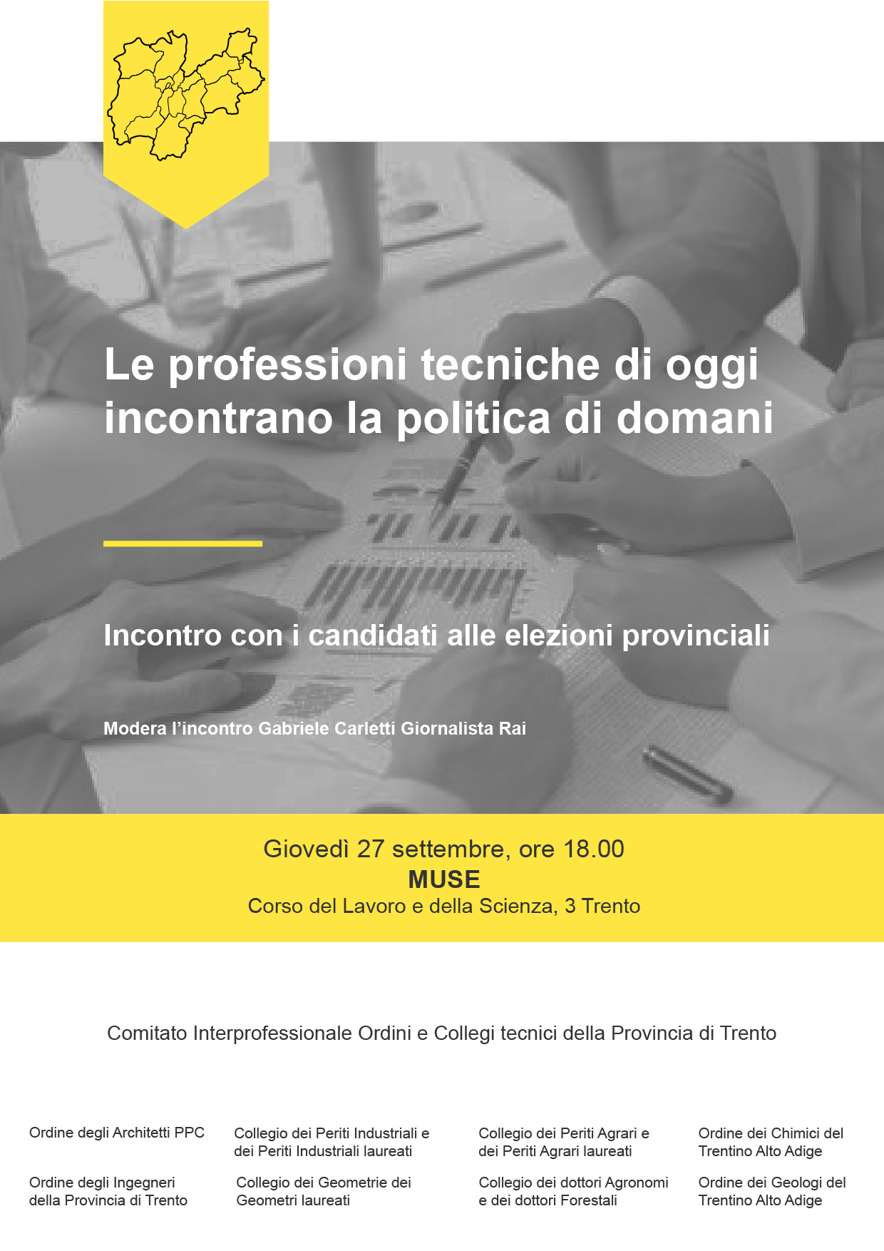 Le professioni tecniche di oggi incontrano la politica di domani