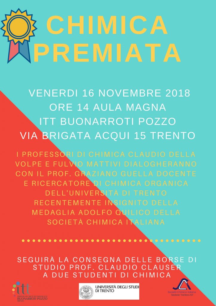 La chimica premiata 16/11/2018 Trento