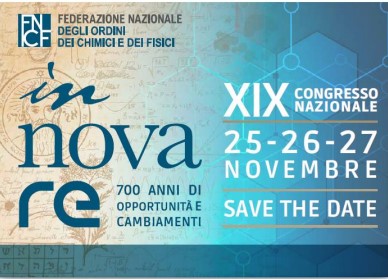 XIX CONGRESSO NAZIONALE DEI CHIMICI E DEI FISICI 25, 26 e 27 novembre 2021